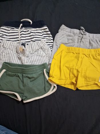 5 shorts 12 mois
