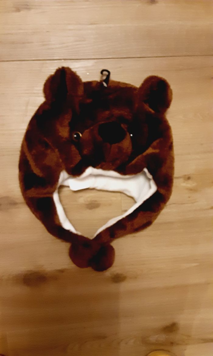 Bonnet animaux pour enfant modèle ourson - photo numéro 3