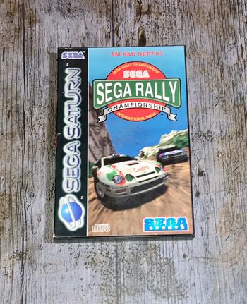 Sega Rally jeu Sega Saturn PAL