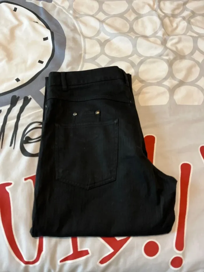 Pantalon homme noir taille 40 - photo numéro 6