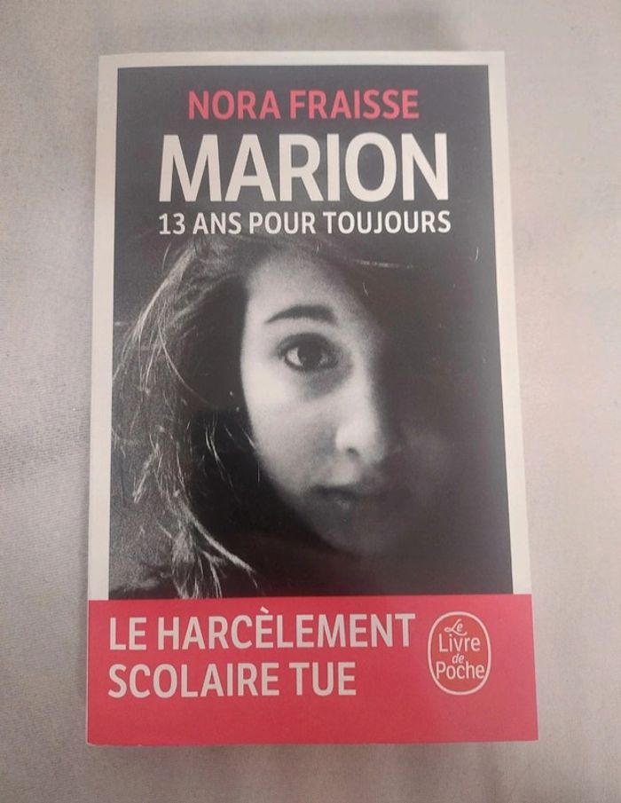 Livre Marion 13 ans pour toujours