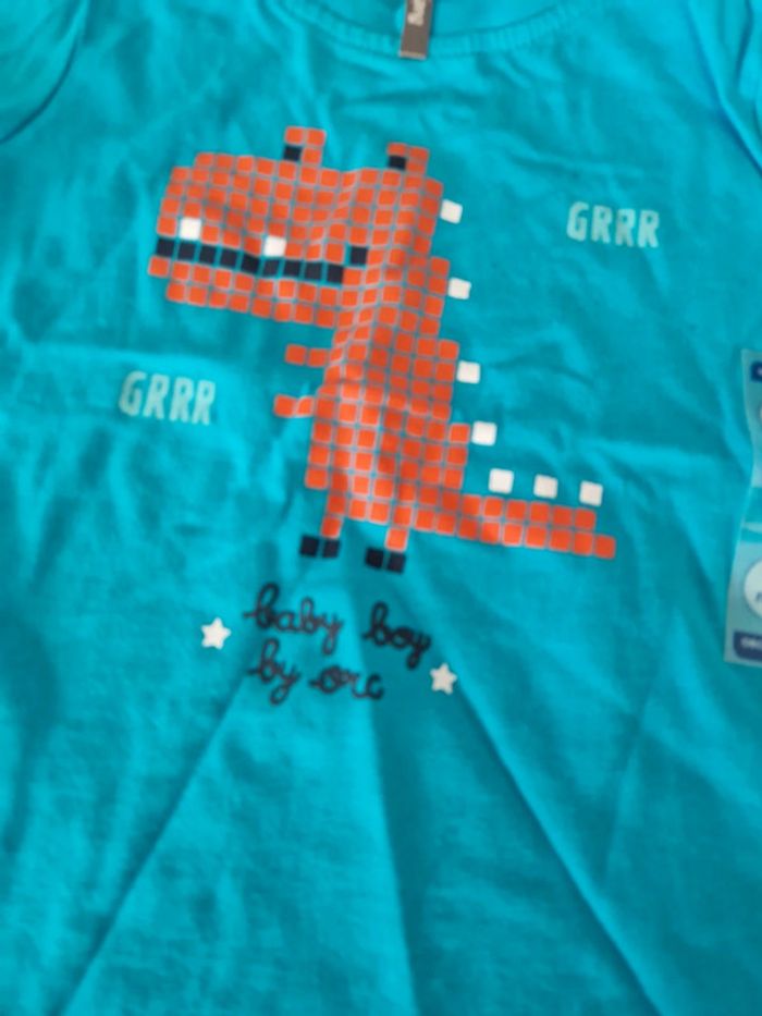 Tee-shirt bleu - photo numéro 6