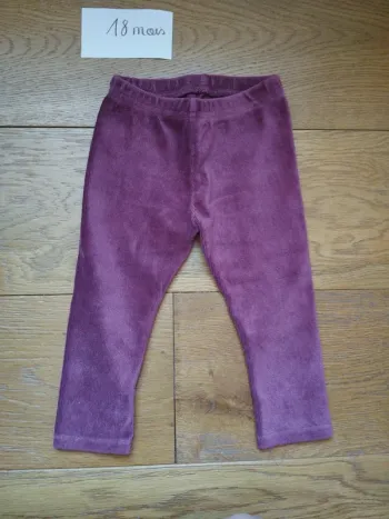 Legging velours