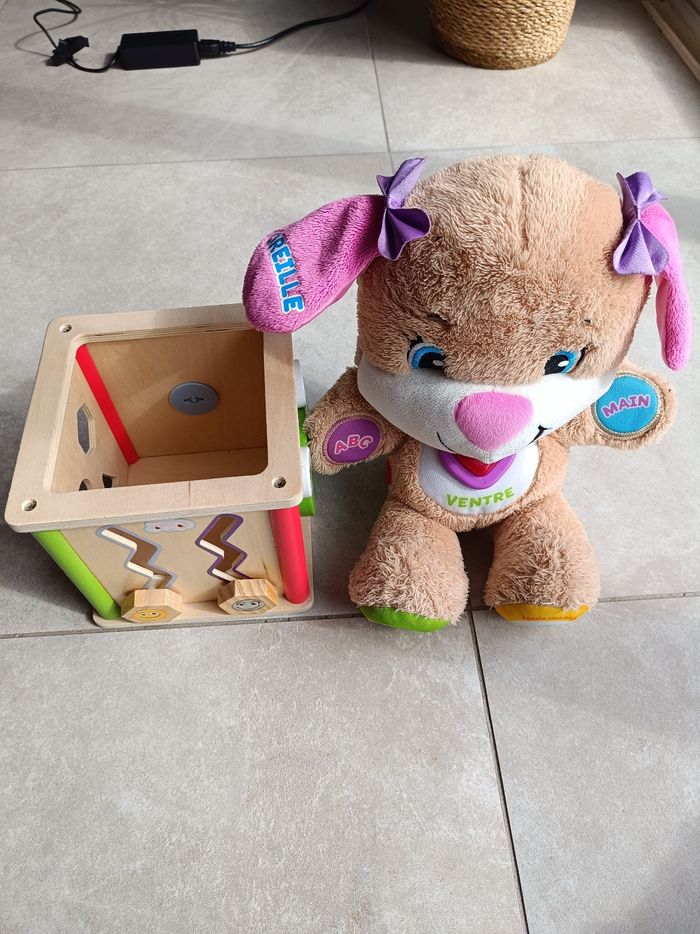 Peluche vtech interactif