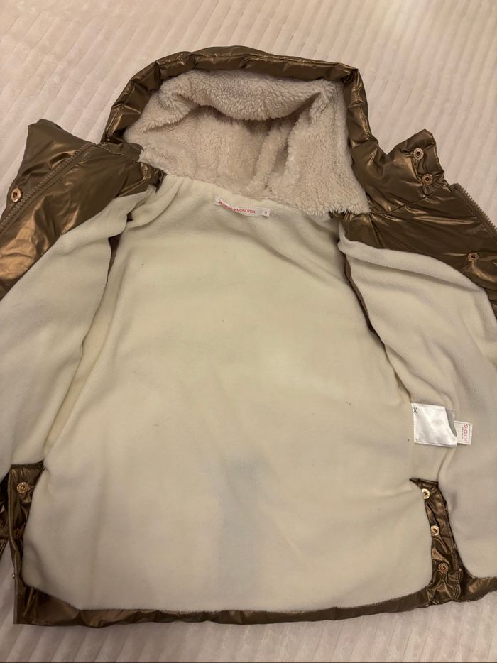 Magnifique doudoune doré - photo numéro 3
