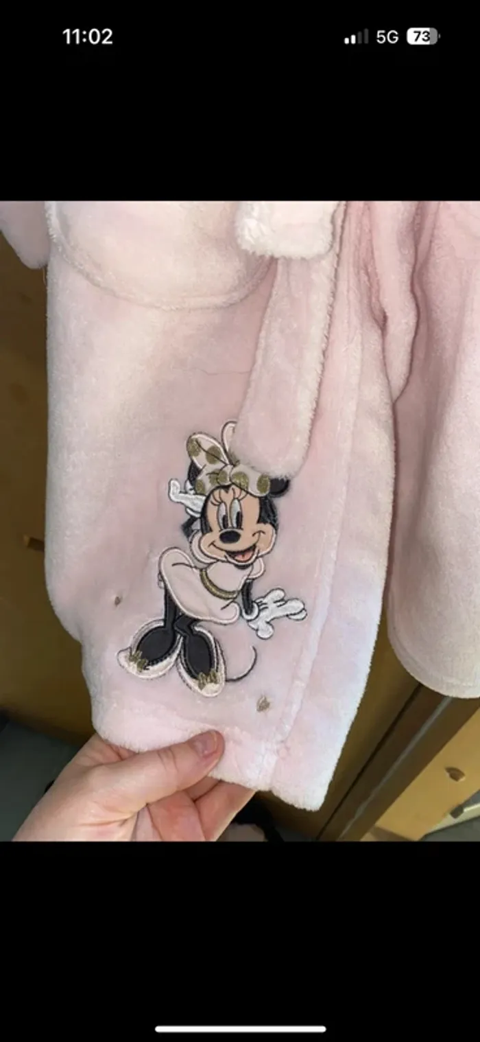Robe de chambre Minnie Disney 8 ans - photo numéro 2
