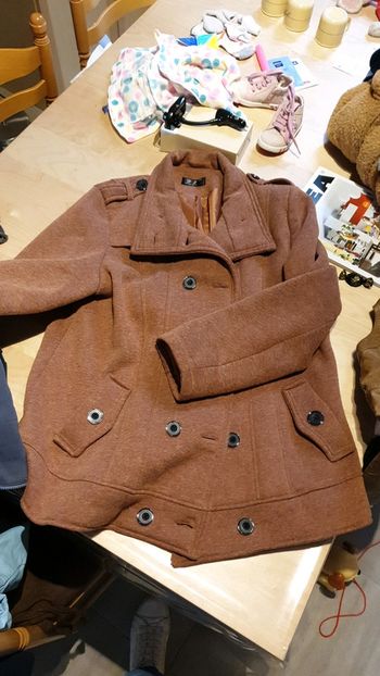 Veste gros boutons