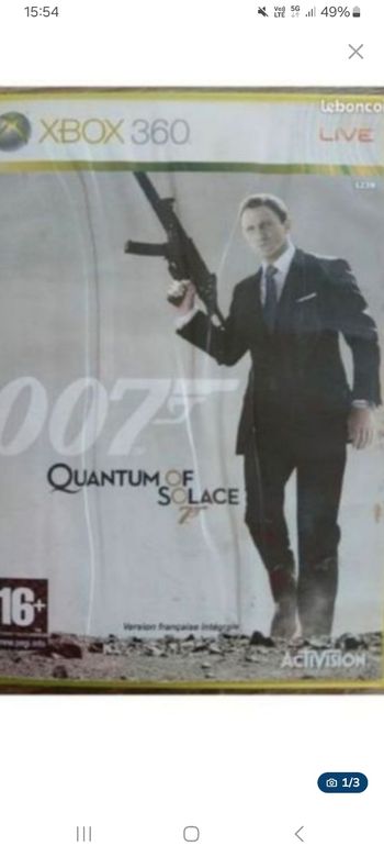 Quantum of solace xbox 360