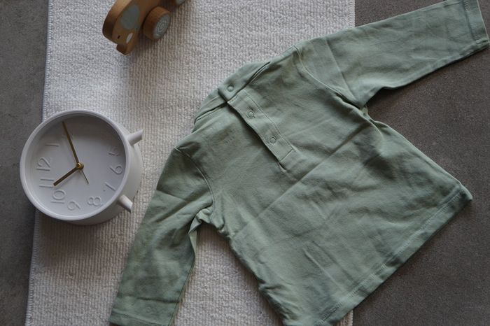 Tee shirt manches longues col haut 6 mois - photo numéro 6