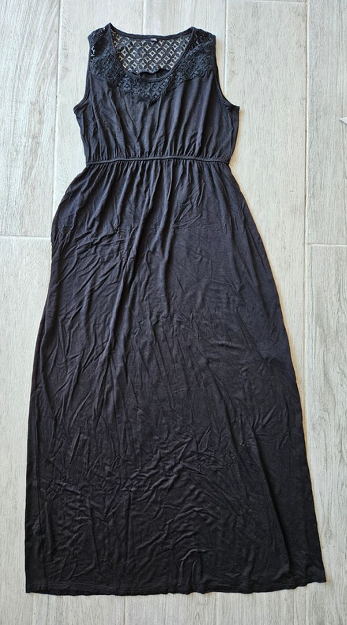 Robe longue noire