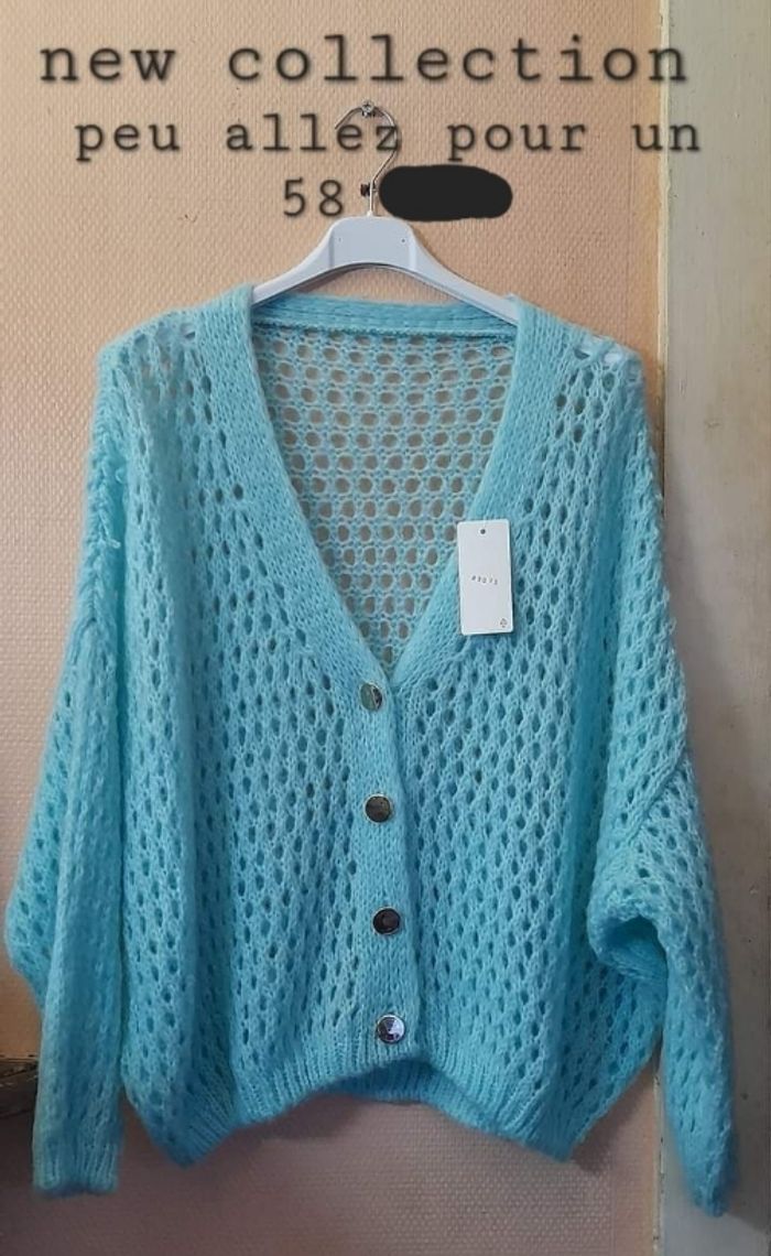 Gilet à trou peu allez pour un 58