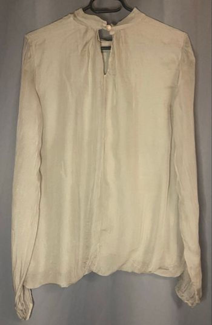 Haut beige »Marina Grey »manches longues - photo numéro 2