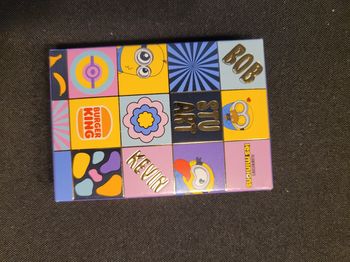 Jeu de cartes les minions Burger king
