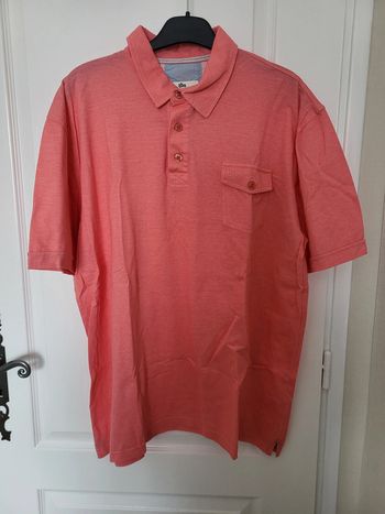 Polo rose saumon corail tbs