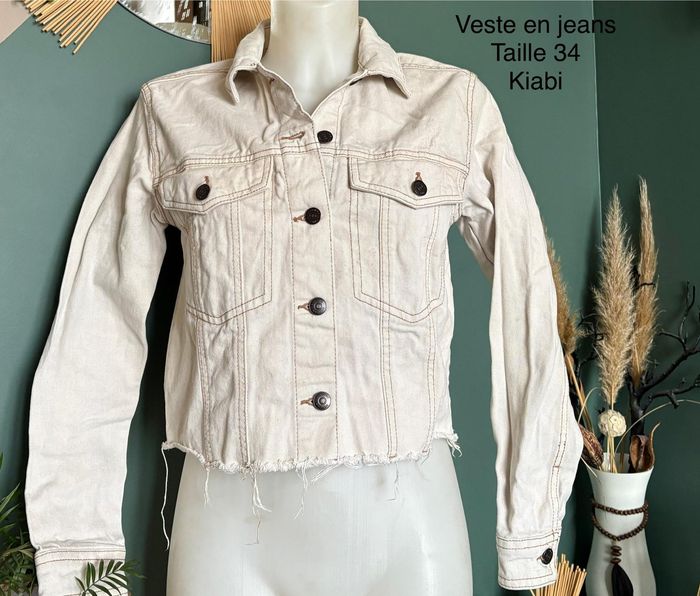 Veste en jeans Taille 34
