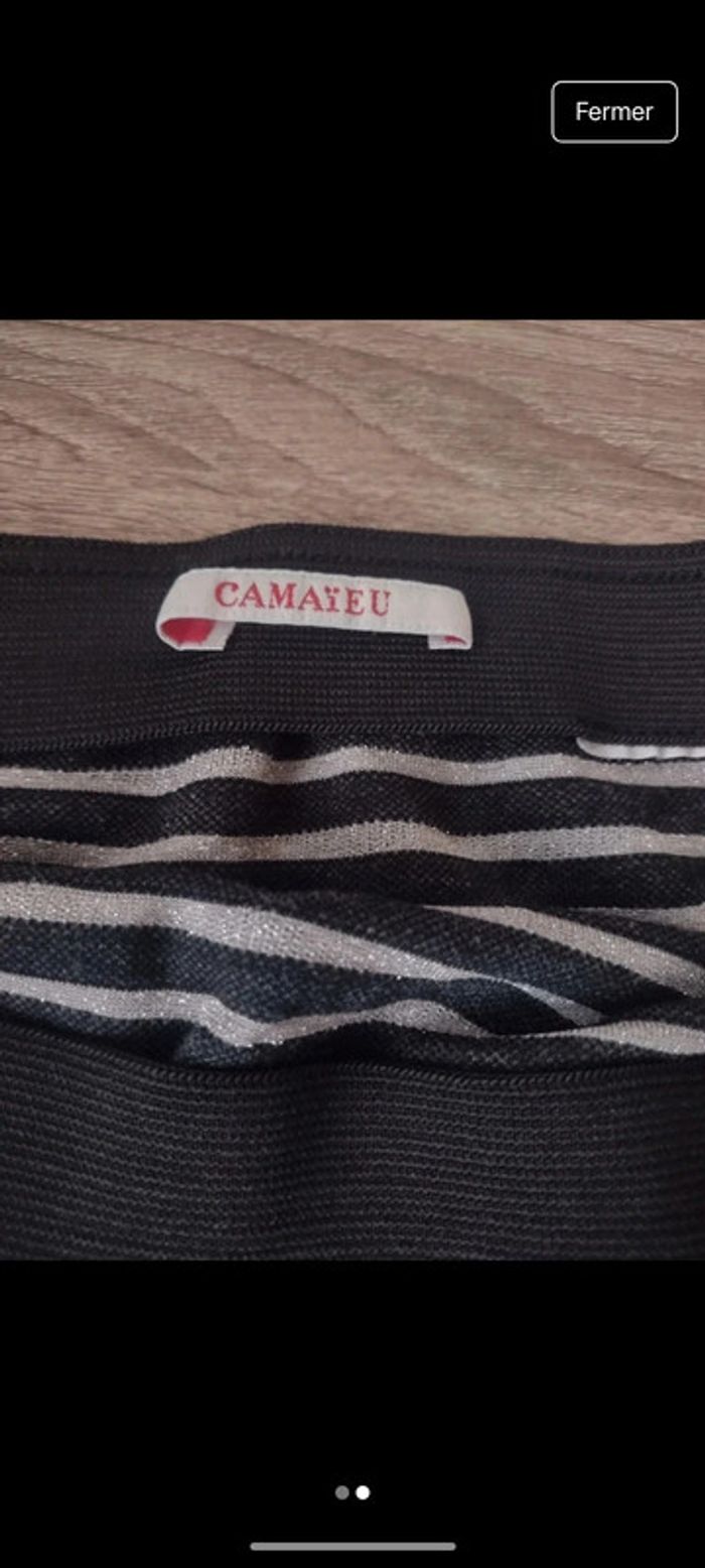Jupe camaïeu femme taille 42 xl - photo numéro 2