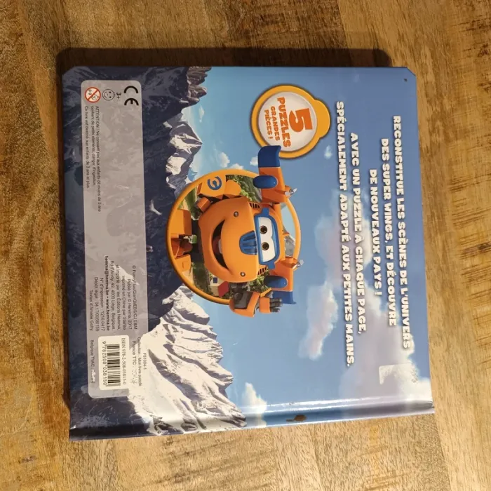 Livre puzzle super wings - photo numéro 2