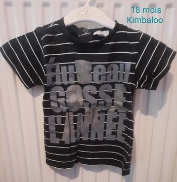 Tee shirt 18 mois