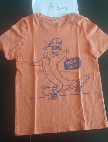T-shirt mc 8 ans