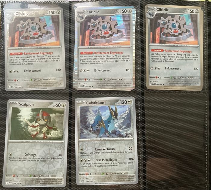 45 cartes Pokémon EV10.5 Foudre Noire - photo numéro 8