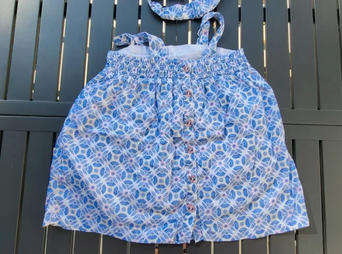 Ensemble robe, bloomer et bandeau Sergent Major - photo numéro 3