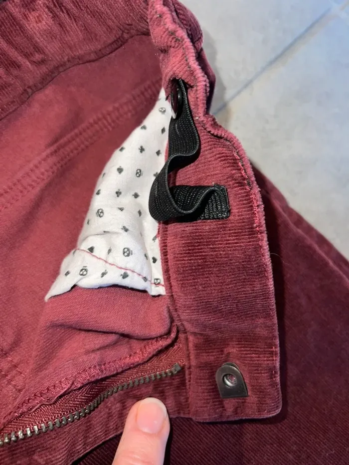 Pantalon velours IKKS - photo numéro 3