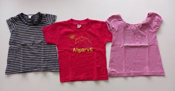 Lot tee-shirt manches courtes