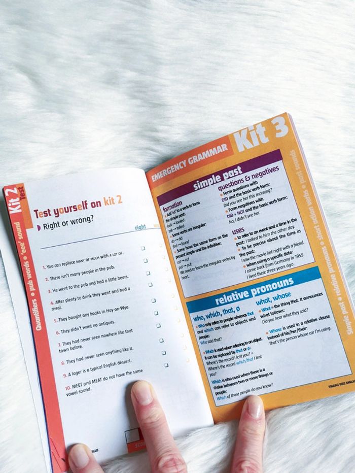 Livre Vocable Quiz : Tester et améliorer votre anglais 🖤 - photo numéro 3