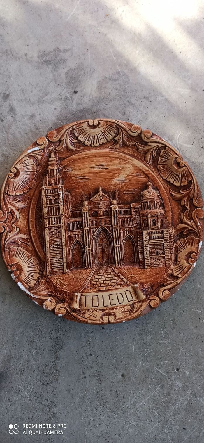 Assiette décorative Tolède