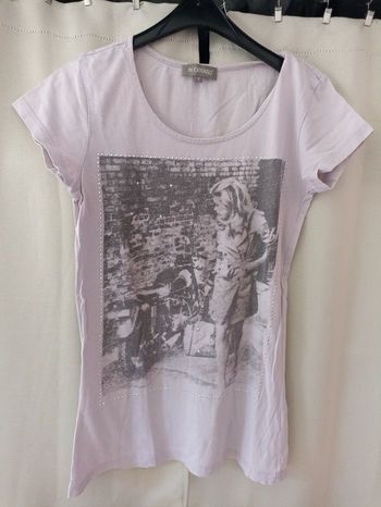 Tee Shirt manches courtes femme taille S/36 In Extenso 