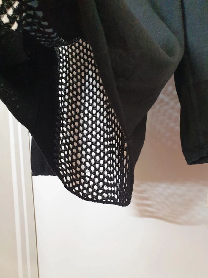 Haut Top Blouse Lin Coton Maje Taille 1 - photo numéro 5