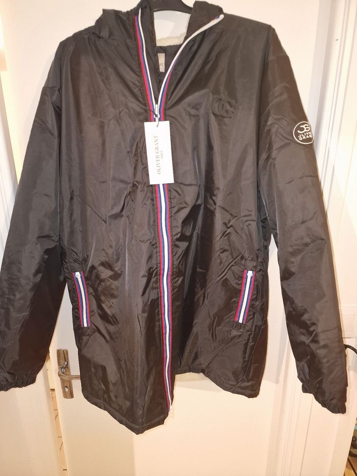 OLIVER GRANT - Coupe vent noir - Intérieur sherpa - - photo numéro 2