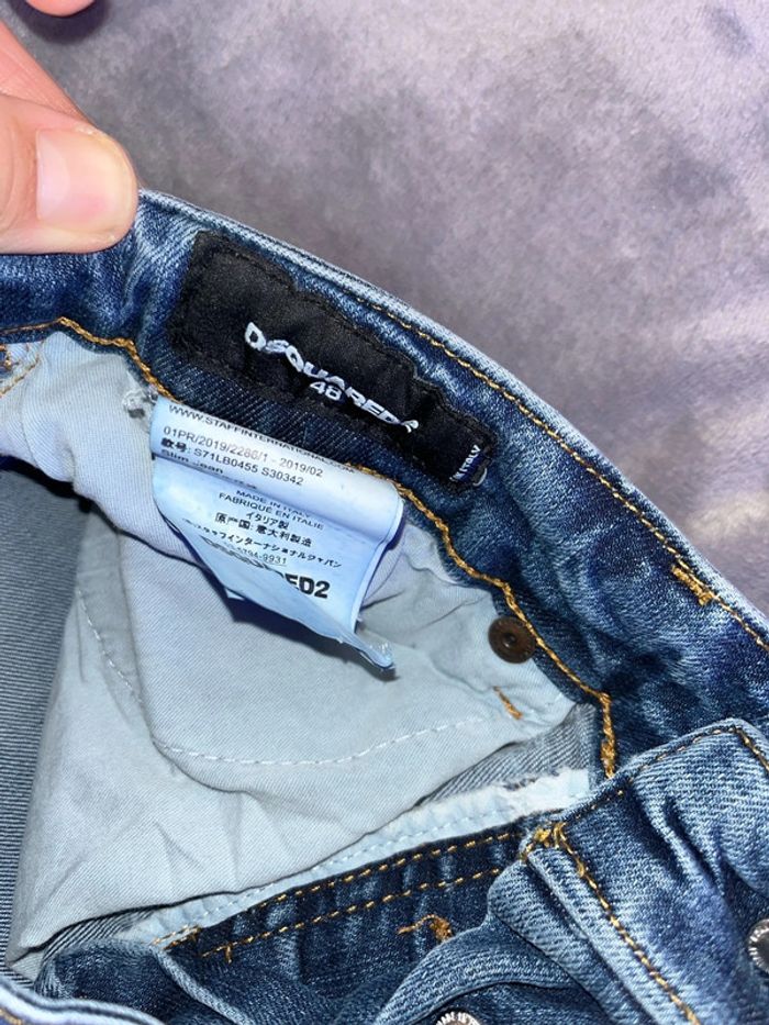 Short en jeans bleu homme S de marque - photo numéro 4