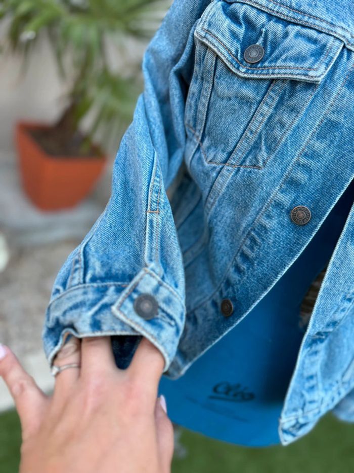 Veste en jean Levi Strauss& Co - taille XS/34 - en parfait état - photo numéro 4