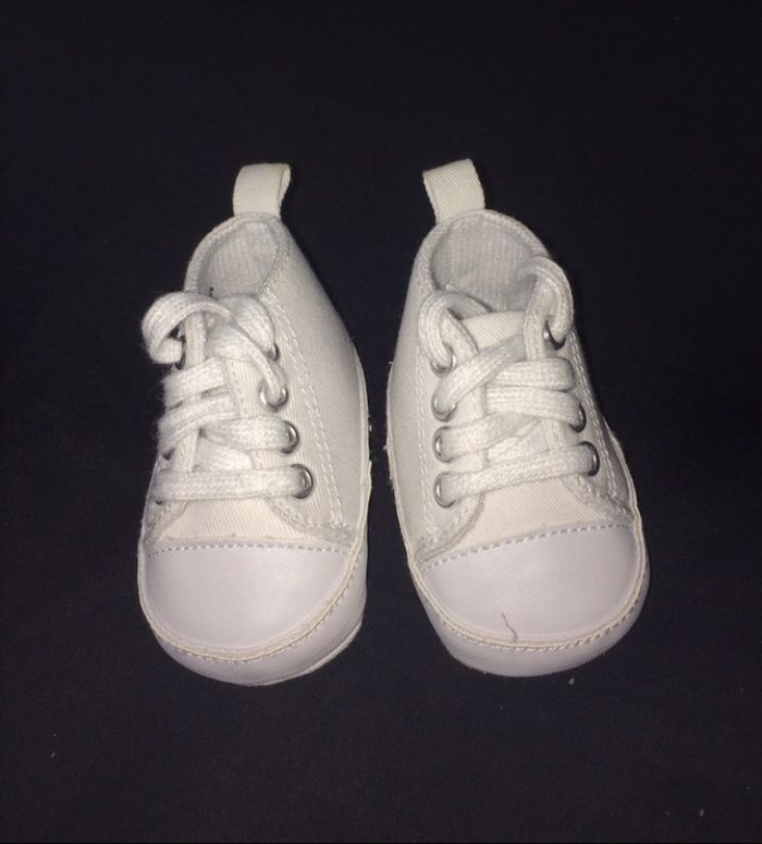 Baskets montantes en toile