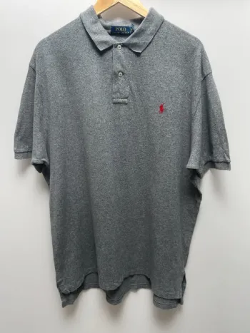 Polo Ralph Lauren grey red long embroided logo Mens XL