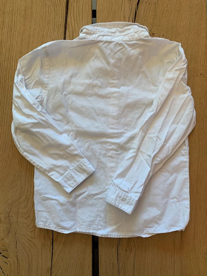 Chemise blanche manches longues garçon 5 ans Gemo - photo numéro 2