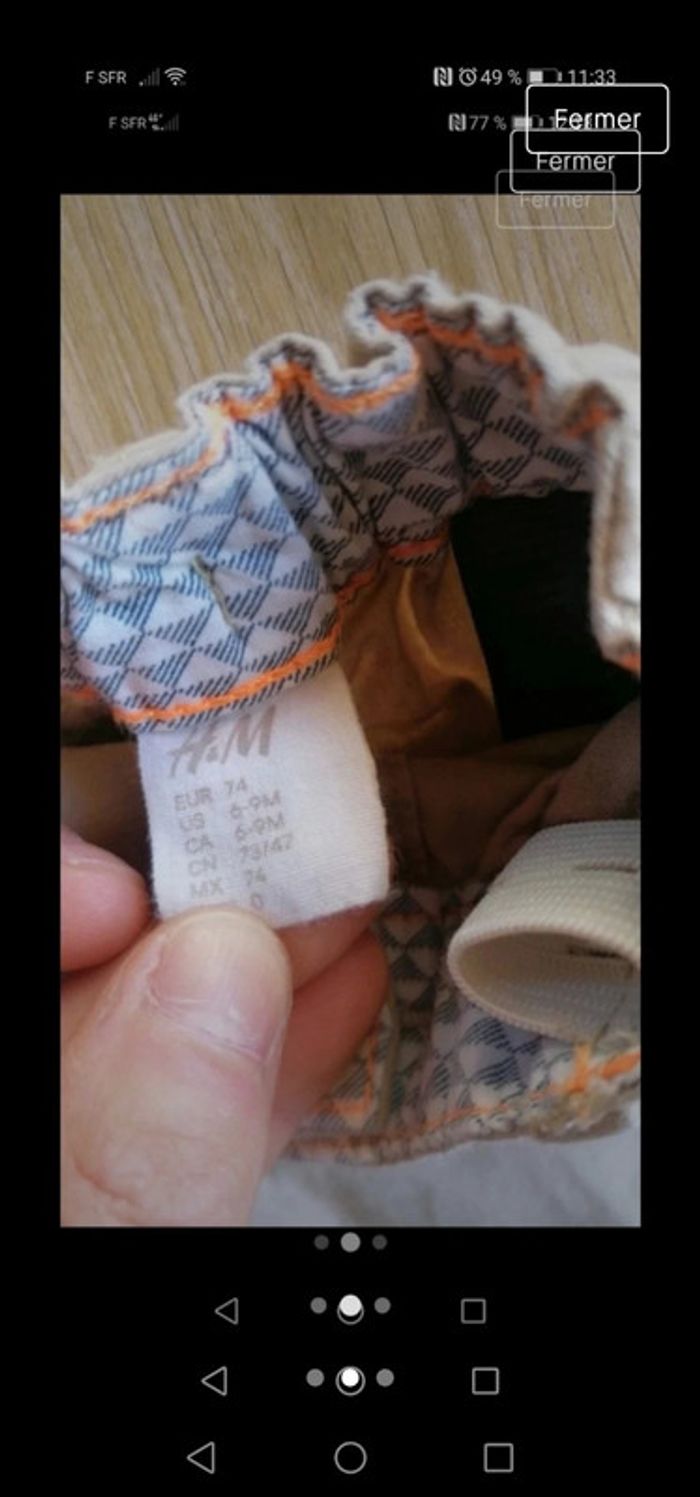 Short 6-9 mois - photo numéro 2