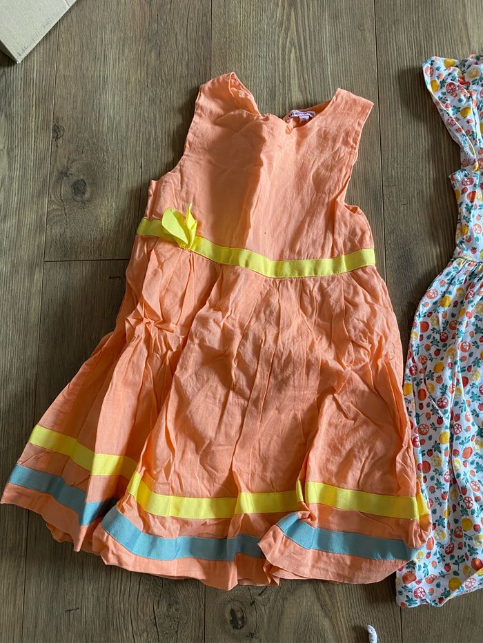 Lot 6 vêtements fille taille 5 ans été - photo numéro 2