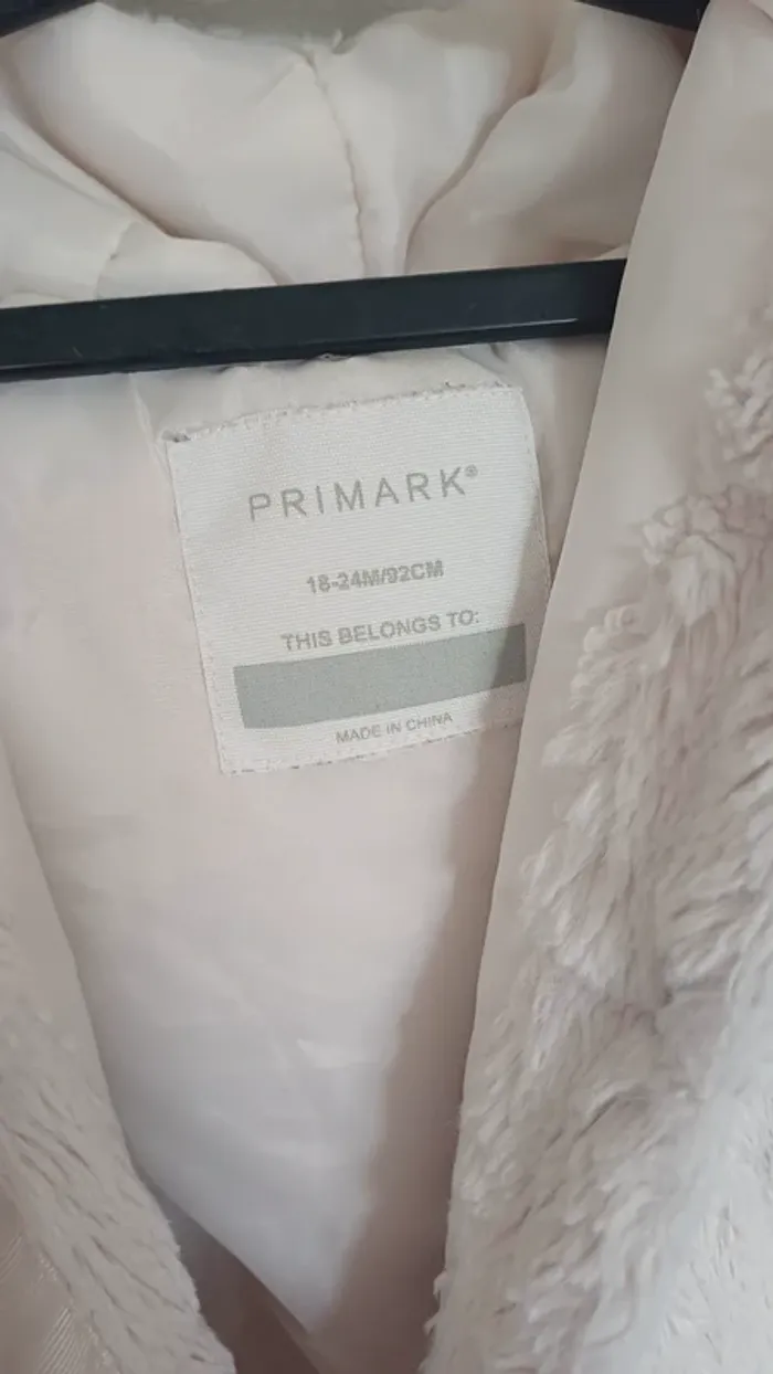 Doudoune primark 18/24 mois - photo numéro 3