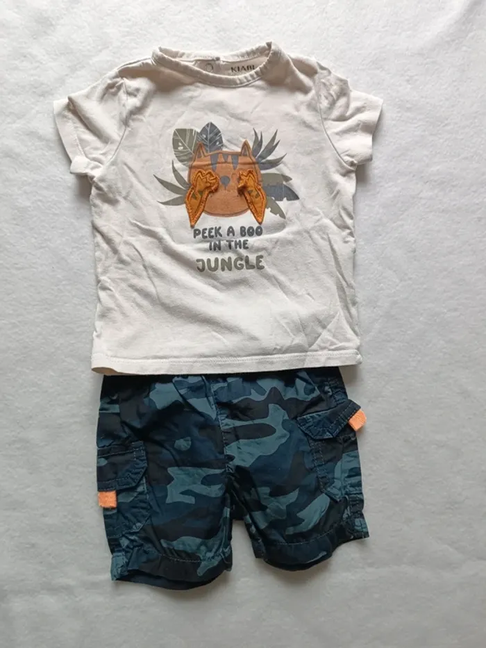 Ensemble bébé garçon taille 6 mois