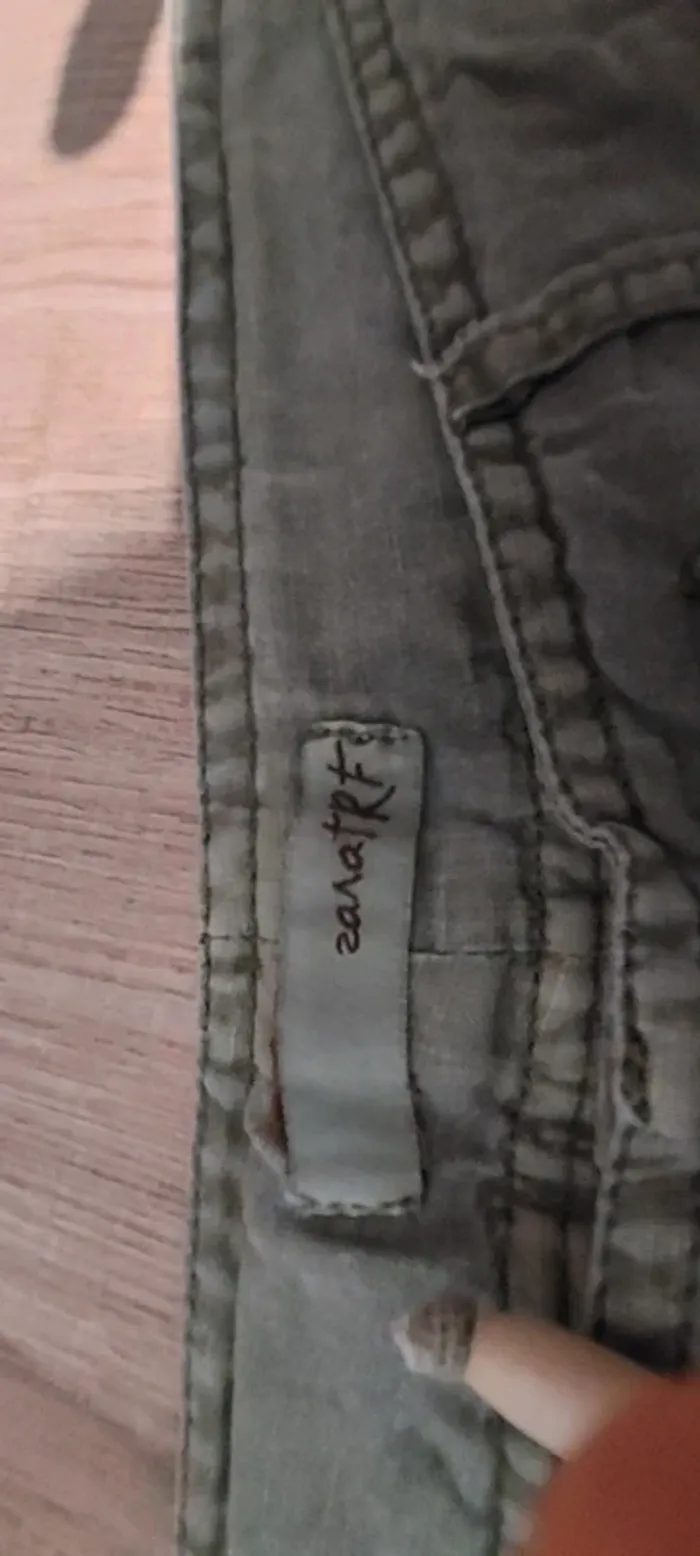Pantalon en lin T.M (38) - Zara - photo numéro 4