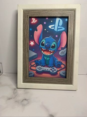 Affiche stitch gamer