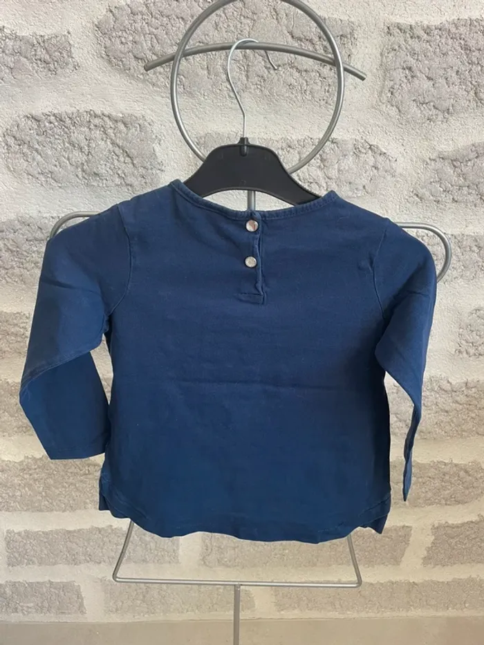 Tee shirt fille 3 ans mi saison sergent major manches longues - photo numéro 2