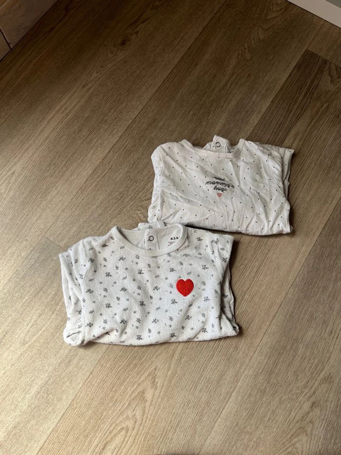 Lot 2 pyjamas 6 mois - photo numéro 6