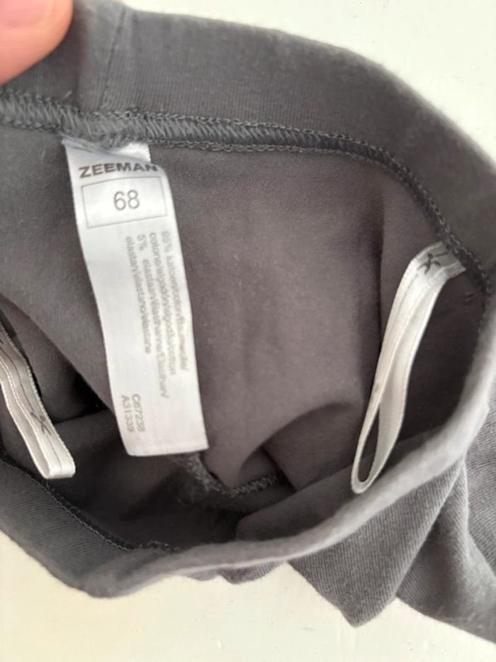 Legging gris bébé – Zeeman – Taille 68 cm - photo numéro 3