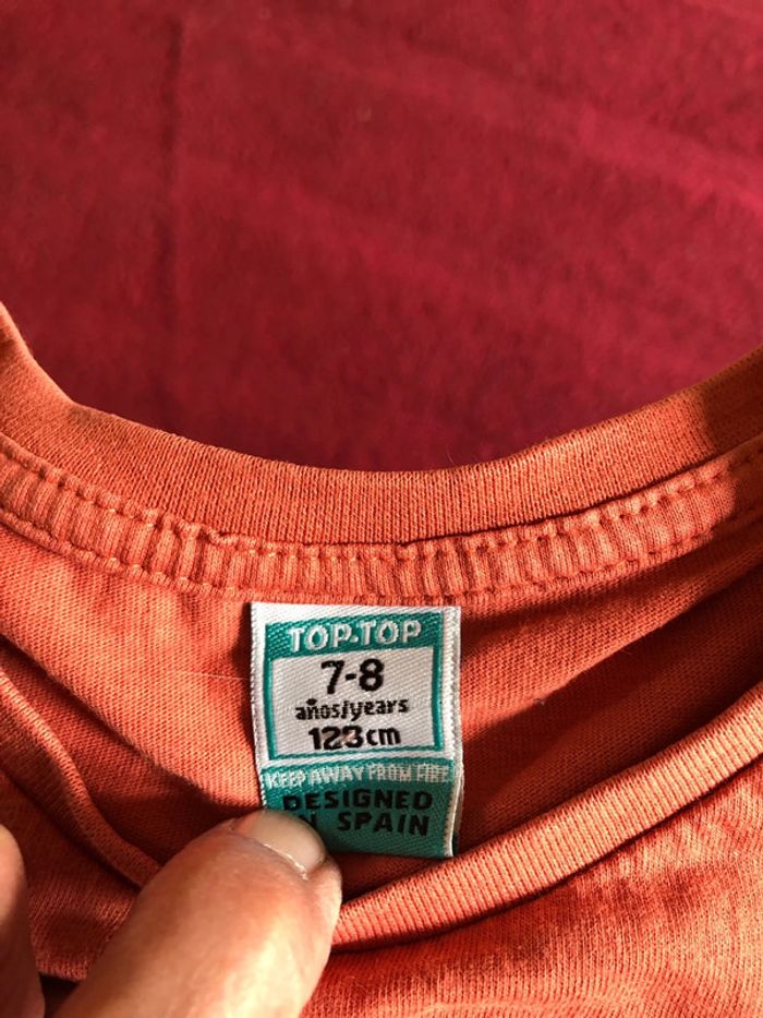 Ensemble Top-Top 7/8 ans Tshirt et bermuda - photo numéro 4