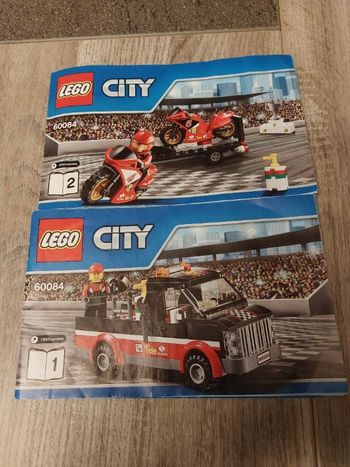 LEGO Le Transport de Motos de Course