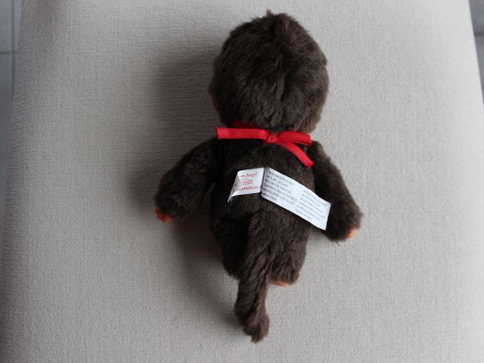 Kiki peluche Monchhichi Garçon Rouge - photo numéro 4