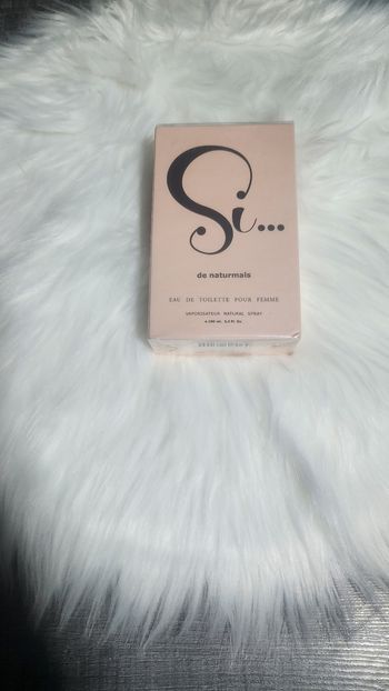Eau de toilette si ..